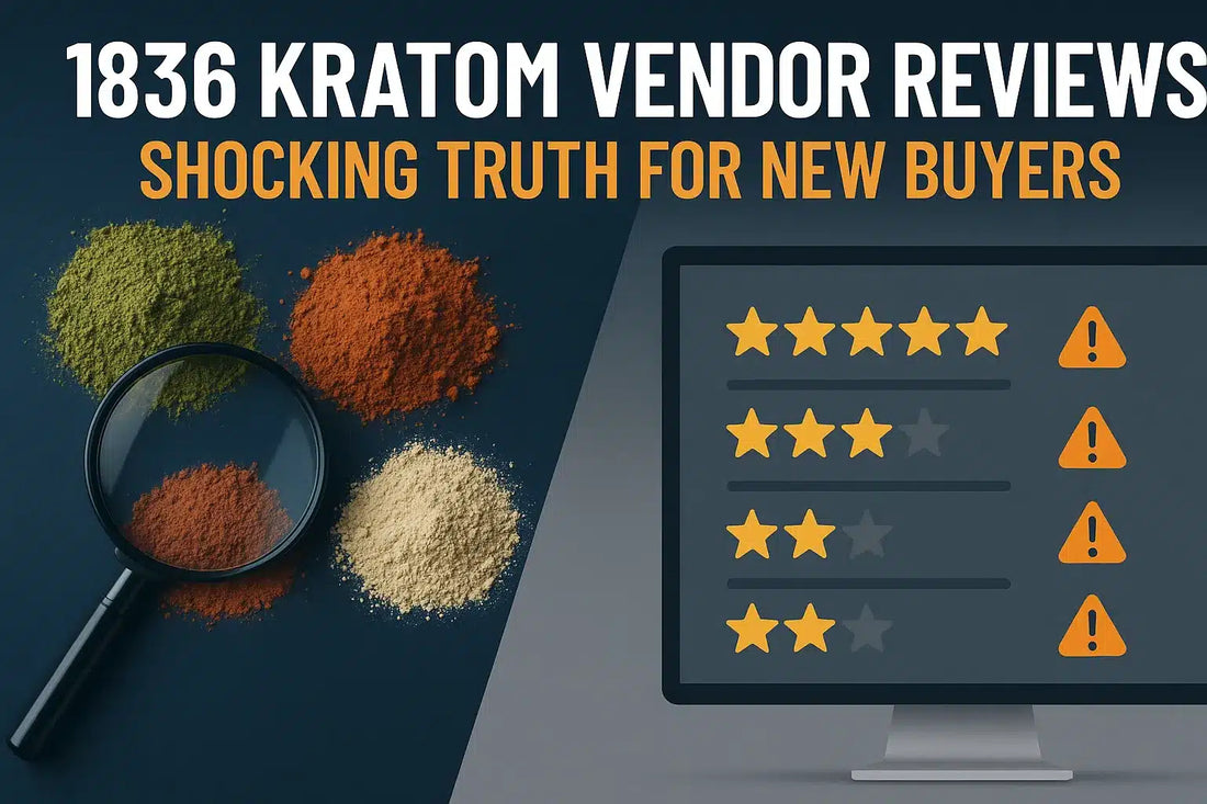 1836 Kratom Vendor Reviews That Reveal Shocking Truth For New Buyers Today