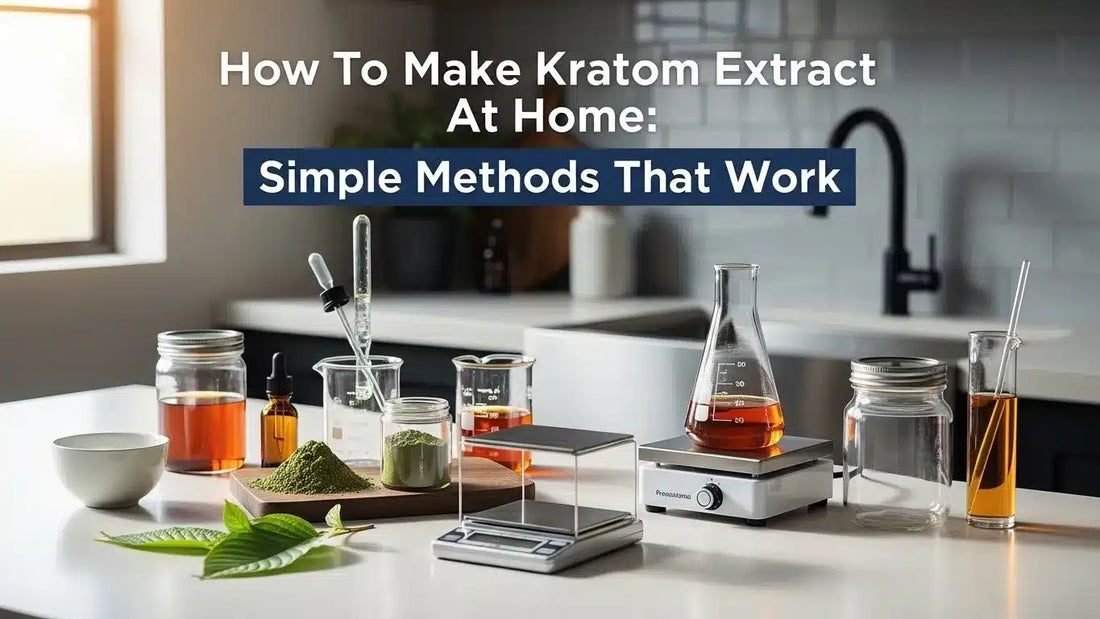 How To Make Kratom Extract At Home: Simple Methods That Work
