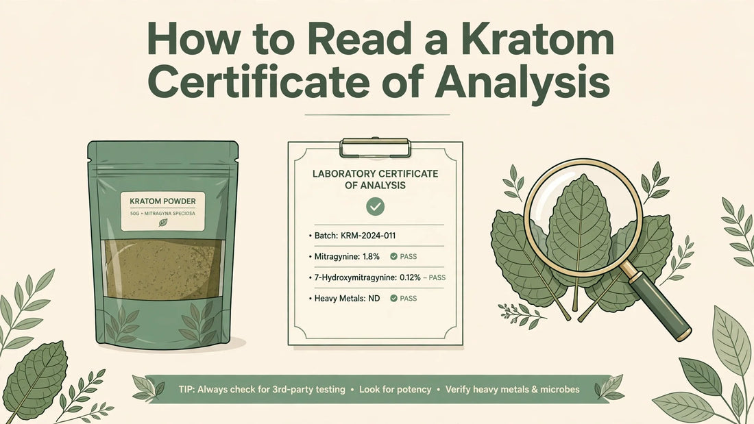 How to Read a Kratom Certificate Analysis