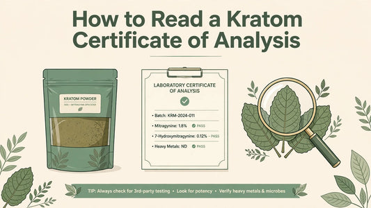 How to Read a Kratom Certificate Analysis