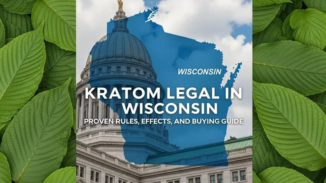 Is Kratom Legal In Wisconsin. State Laws And Current Status