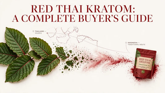 RED THAI KRATOM: A COMPLETE BUYER'S GUIDE