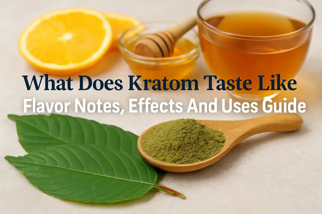 What Does Kratom Taste Like Flavor Notes Effects And Uses Guide