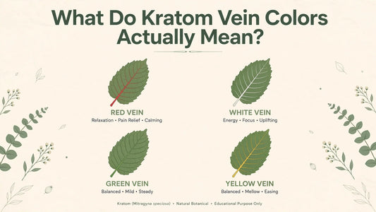 What Do Kratom Vein Colors Actually Mean