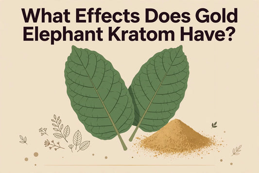 What Effects Does Gold Elephant Kratom Have