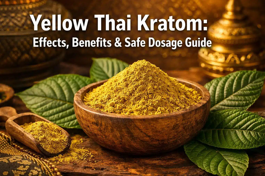 Yellow Thai Kratom Effects, Benefits, Dosage Guide Safe Use