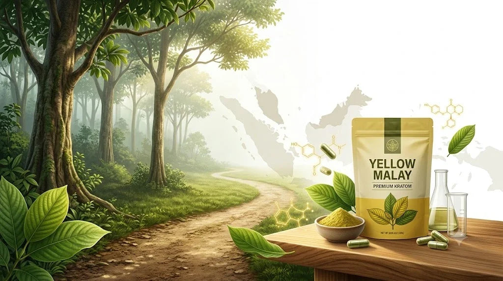 premium Yellow Malay kratom