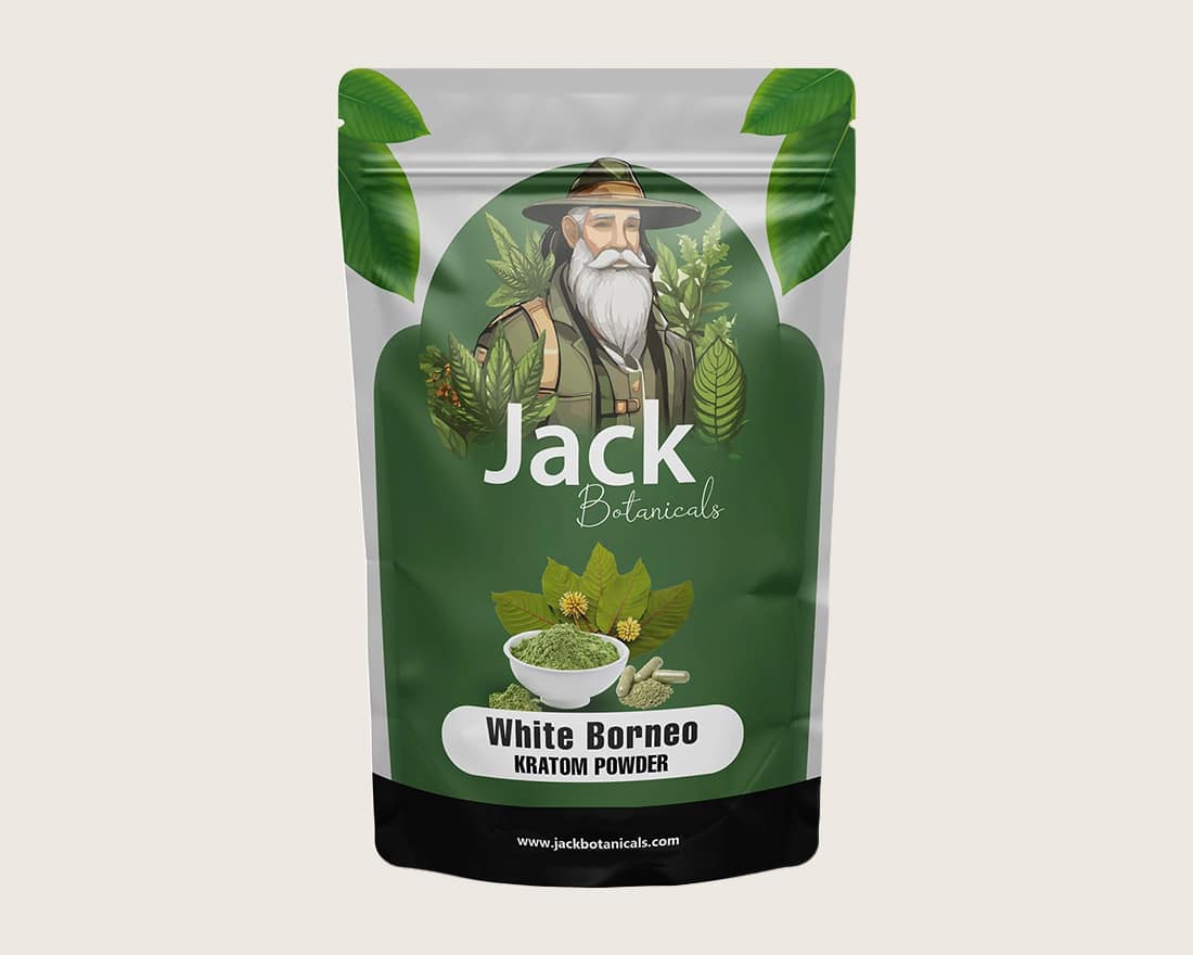 White Borneo Kratom Powder