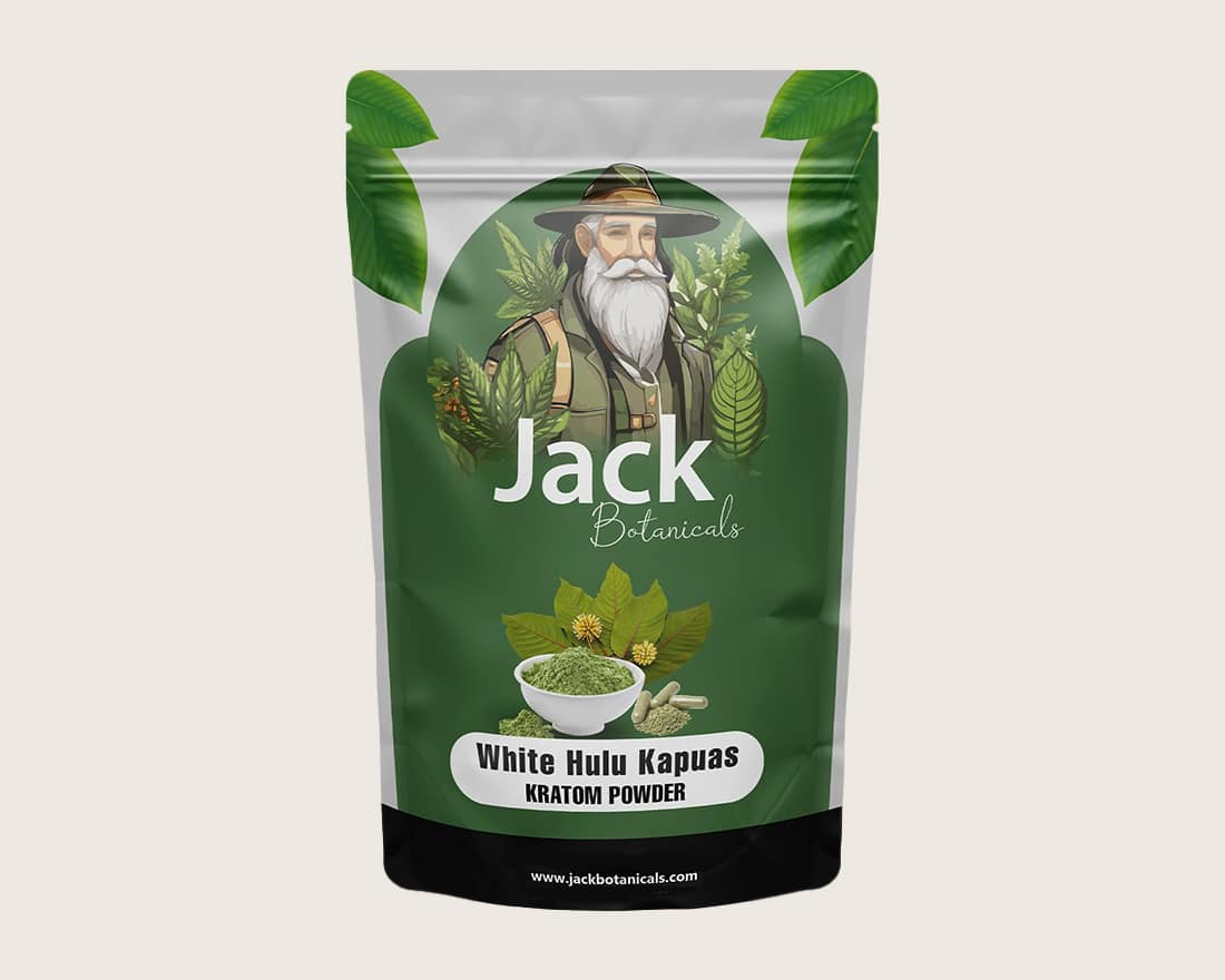White Hulu Kapuas Kratom Powder