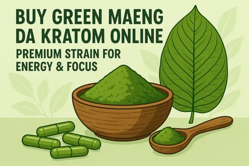 Buy Green Maeng Da Kratom Online Capsules