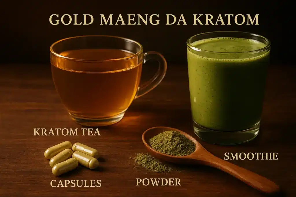 Gold Maeng Da Kratom tea
