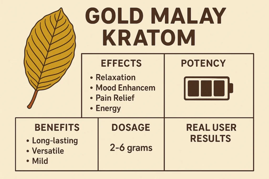 Gold Malay Kratom