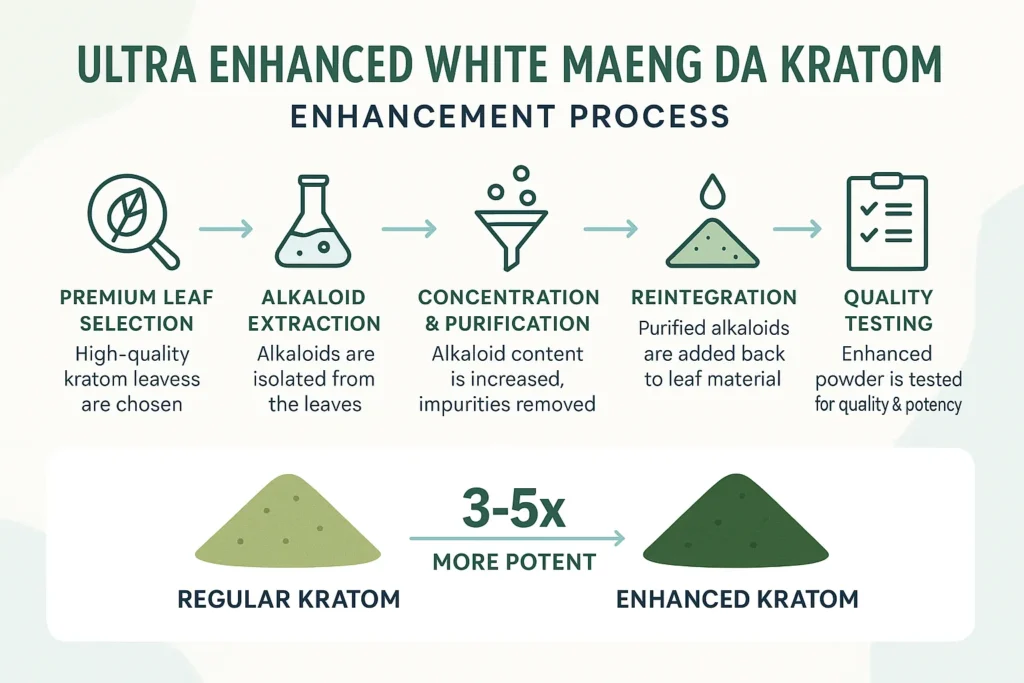 Ultra Enhanced White Maeng Da Kratom