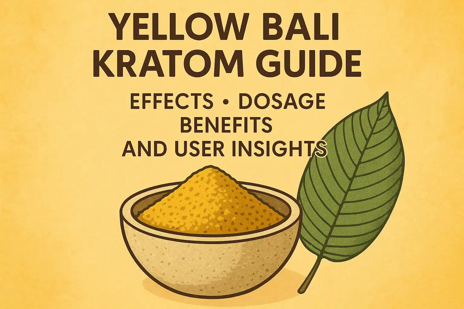 Yellow Bali Kratom