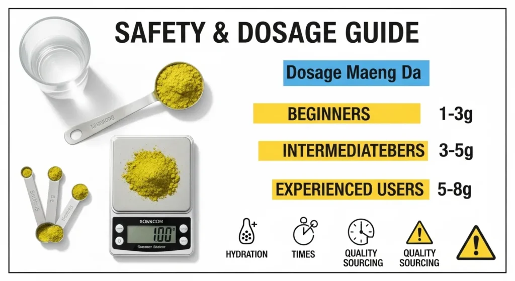 Yellow Maeng Da Kratom dosage guide