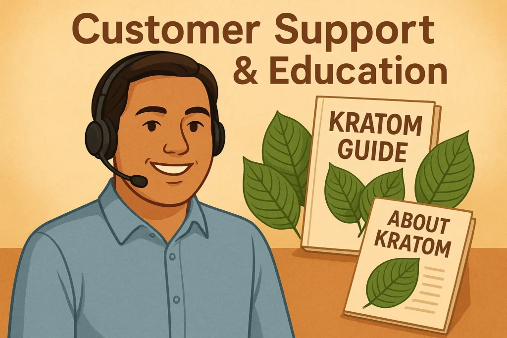 Austin Organic Village Kratom Vendor Customer support