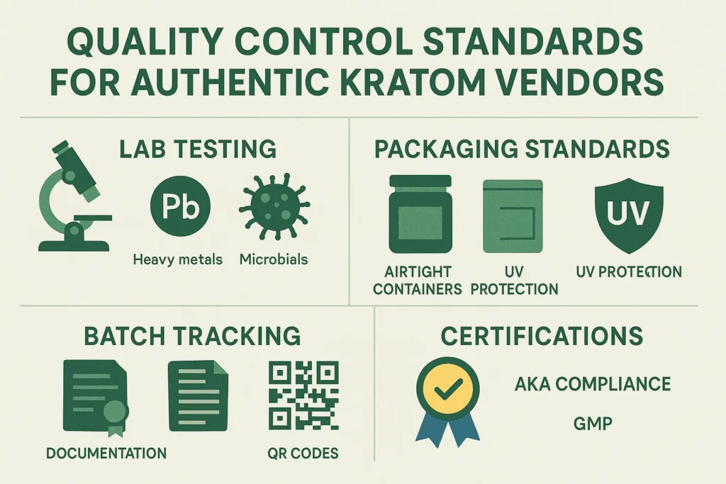 Authentic Kratom Vendor Quality Control