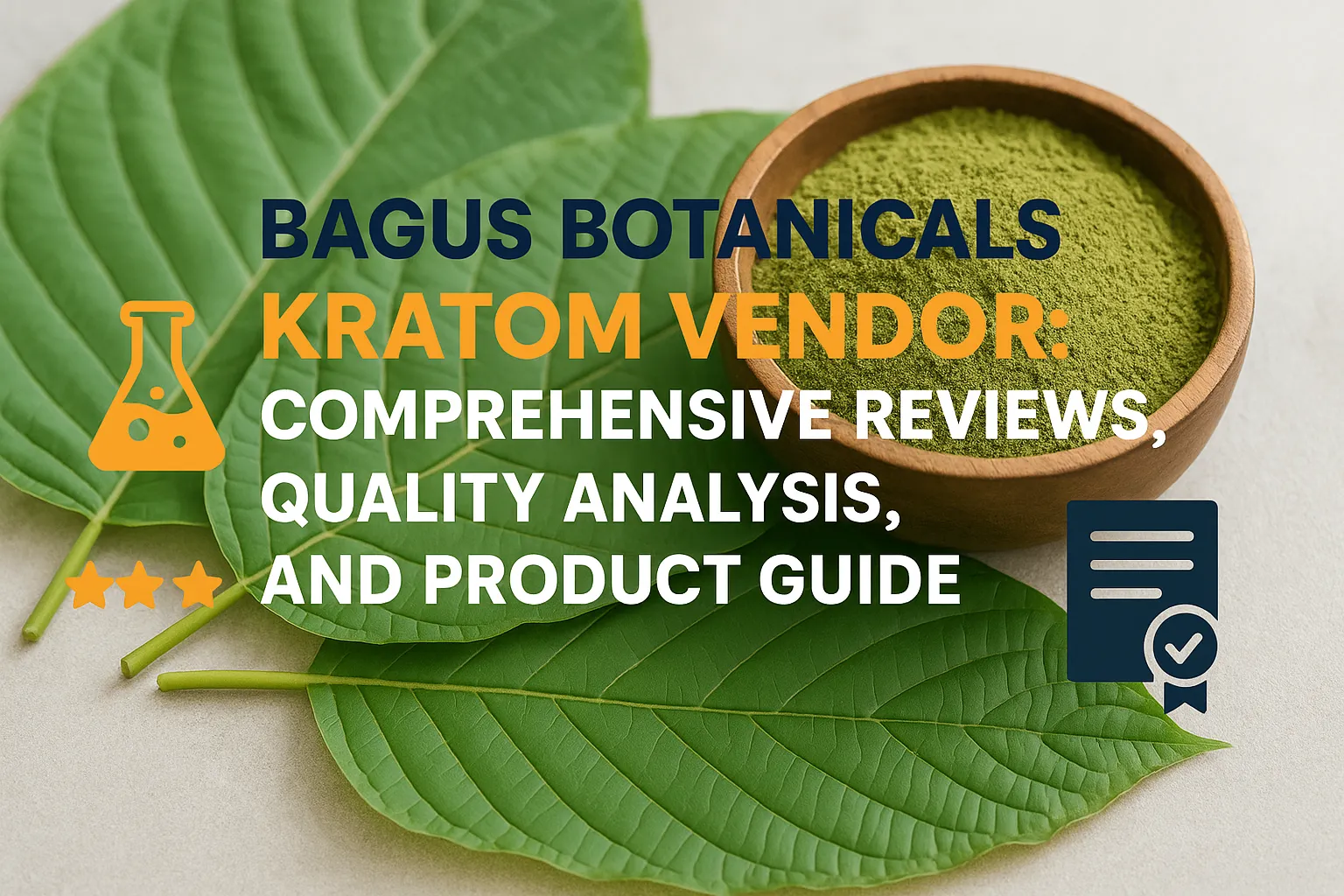 Bagus Botanicals Kratom Vendor Reviews