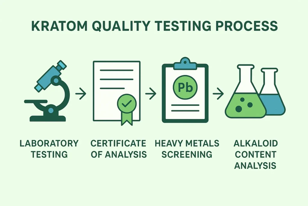 Beaufort Organics Kratom Vendor quality testing process
