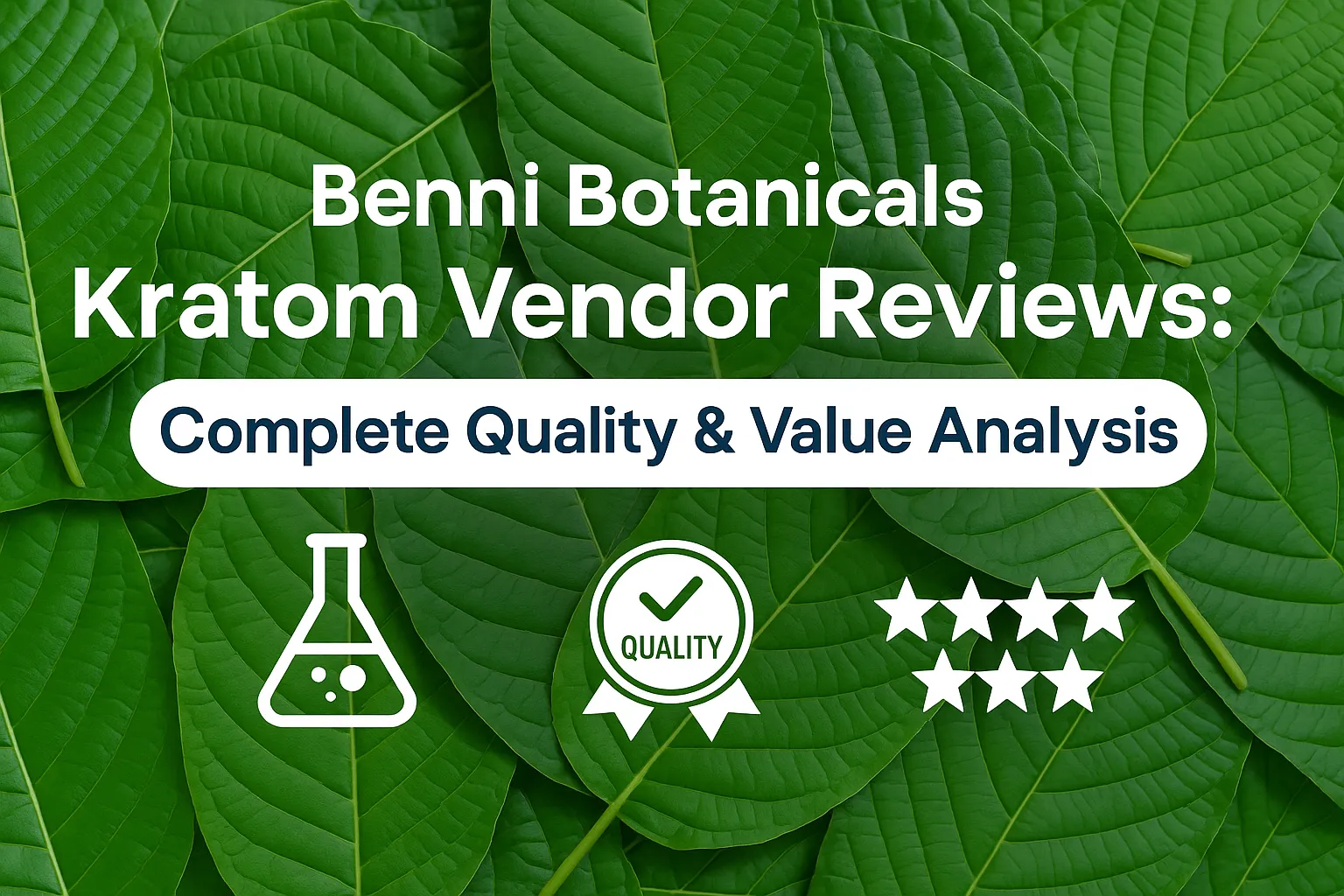 Benni Botanicals Kratom Vendor Reviews
