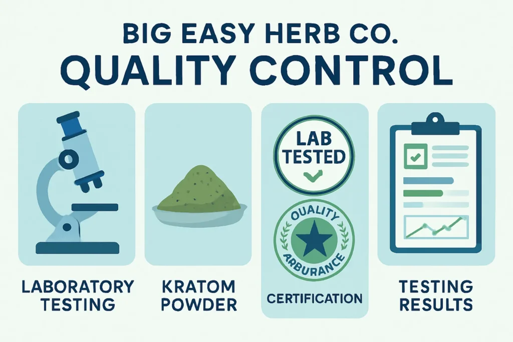 Big Easy Herb Co. Kratom Reviews and quality control