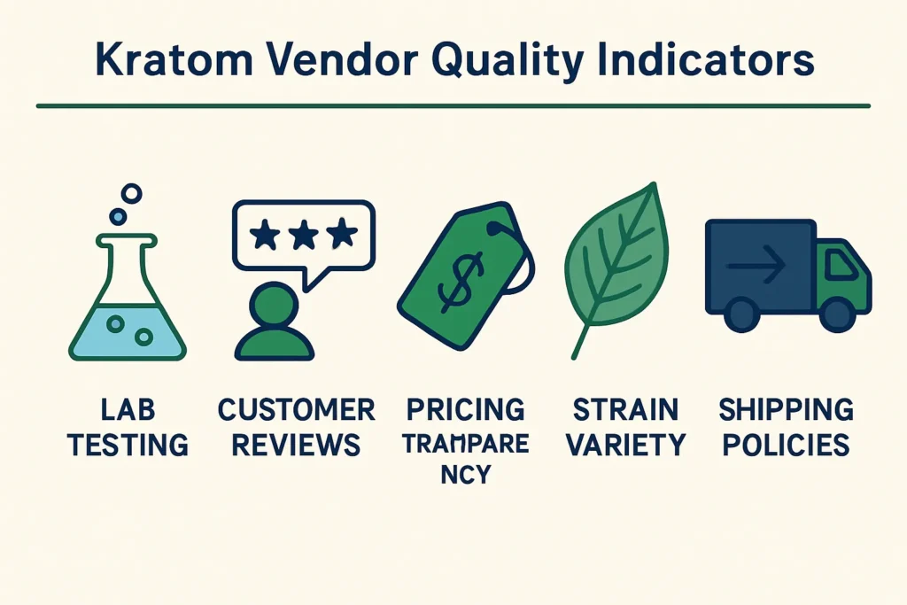 Big Kratom Vendor Reviews and quality indecators