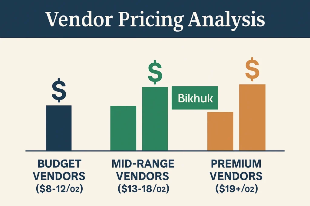 Bikhuk Kratom Vendor Pricing and other vendors