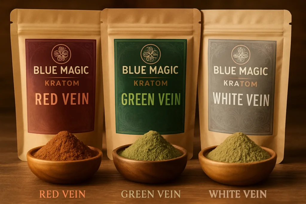 Blue Magic Kratom Vendor top products and strains