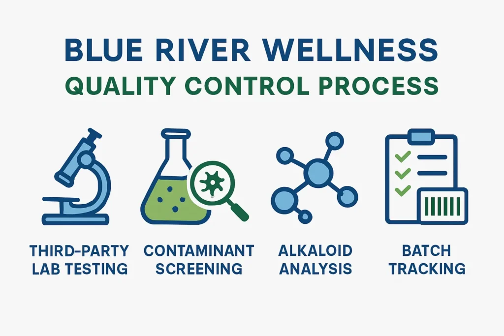 Blue River Wellness Kratom lab tested vendor