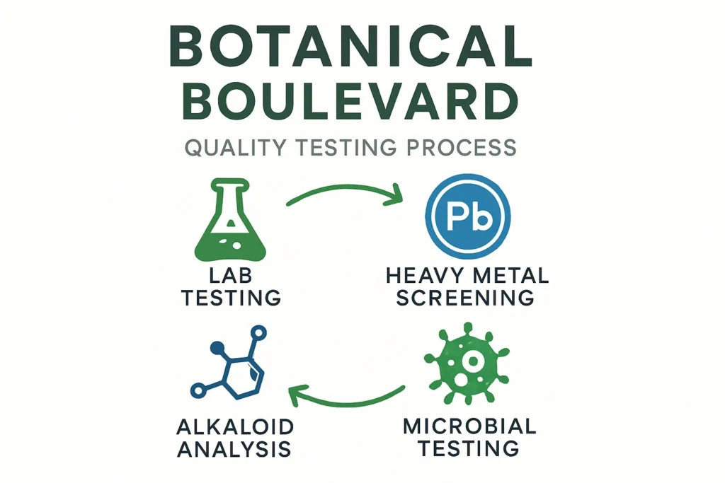 Botanical Boulevard Kratom Vendor Quality process