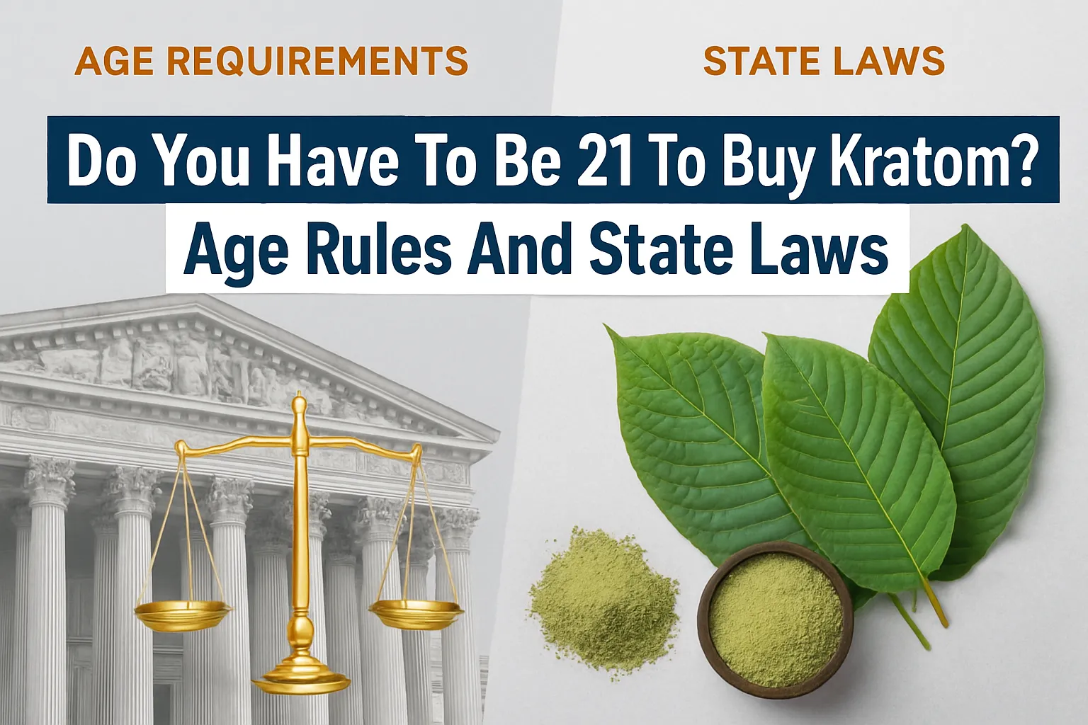 Do You Have To Be 21 To Buy Kratom
