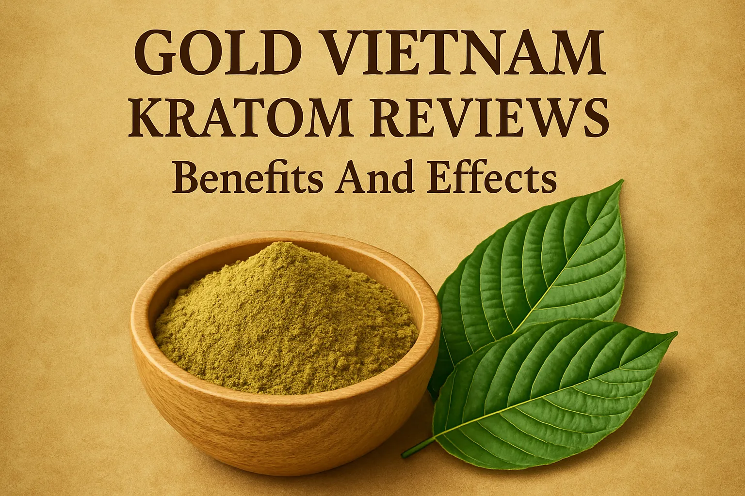 Gold Vietnam Kratom