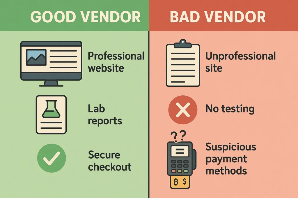 Good Kratom Vendor Vs Bad Kratom Vendor Signs
