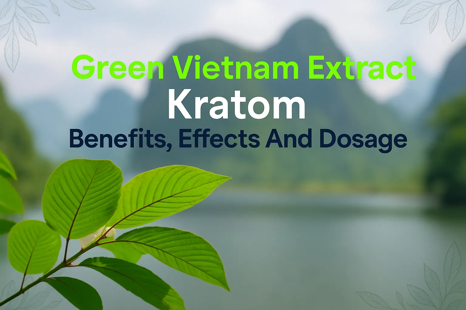 Green Vietnam Extract Kratom