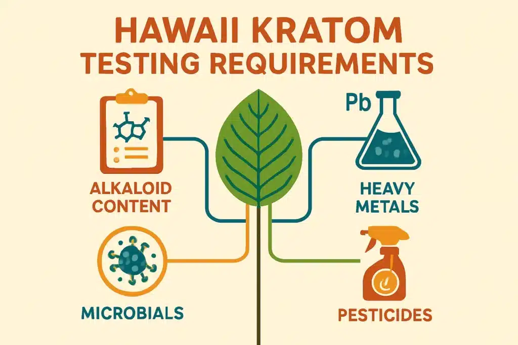 Kratom testing requirements in Hawaii