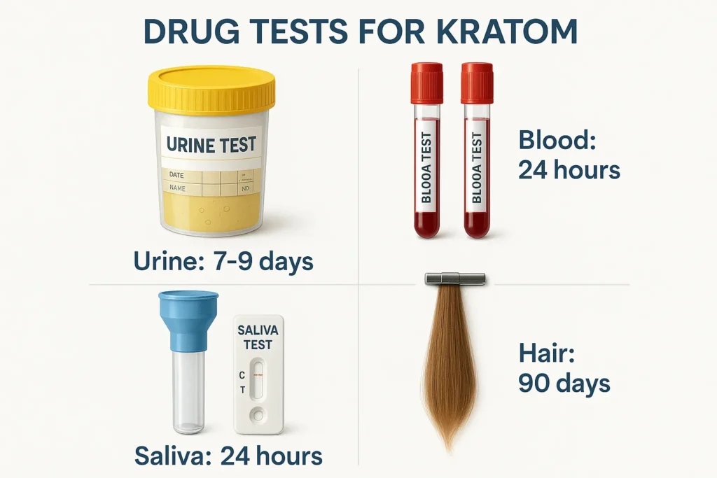 How Long Does Kratom Stay In System and drug test for kratom