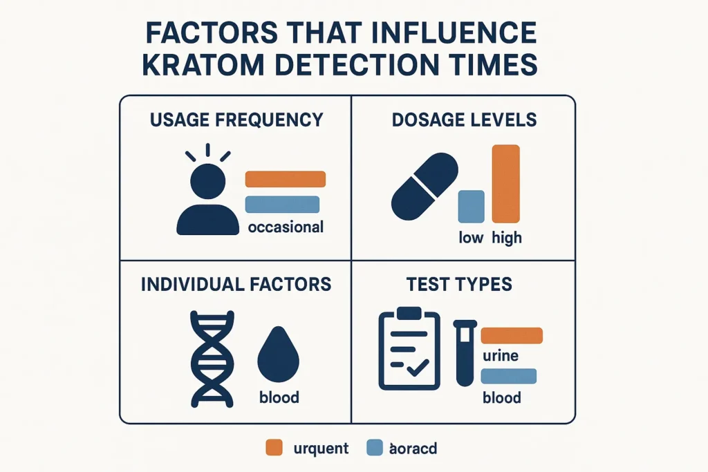 How Long Does Kratom Stay In System factors and detection time