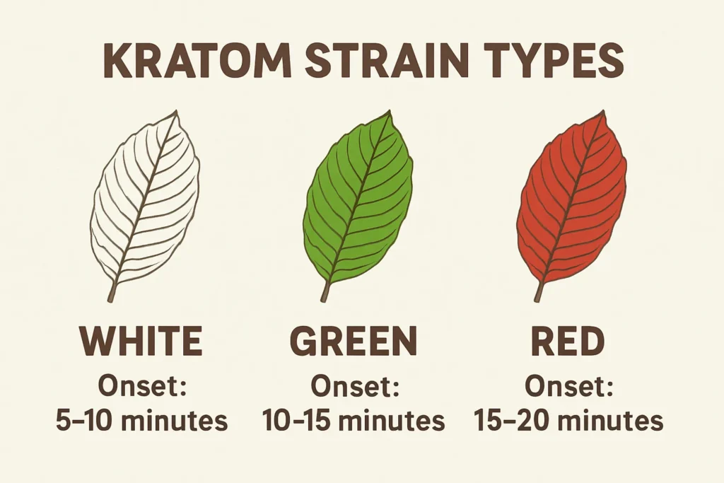 How Long For Kratom To Kick In and top strains