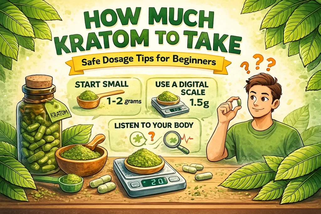 How Much Kratom To Take Safe Dosage