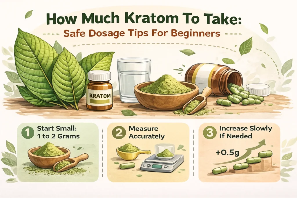 How Much Kratom To Take Safe and kratom dose quantity