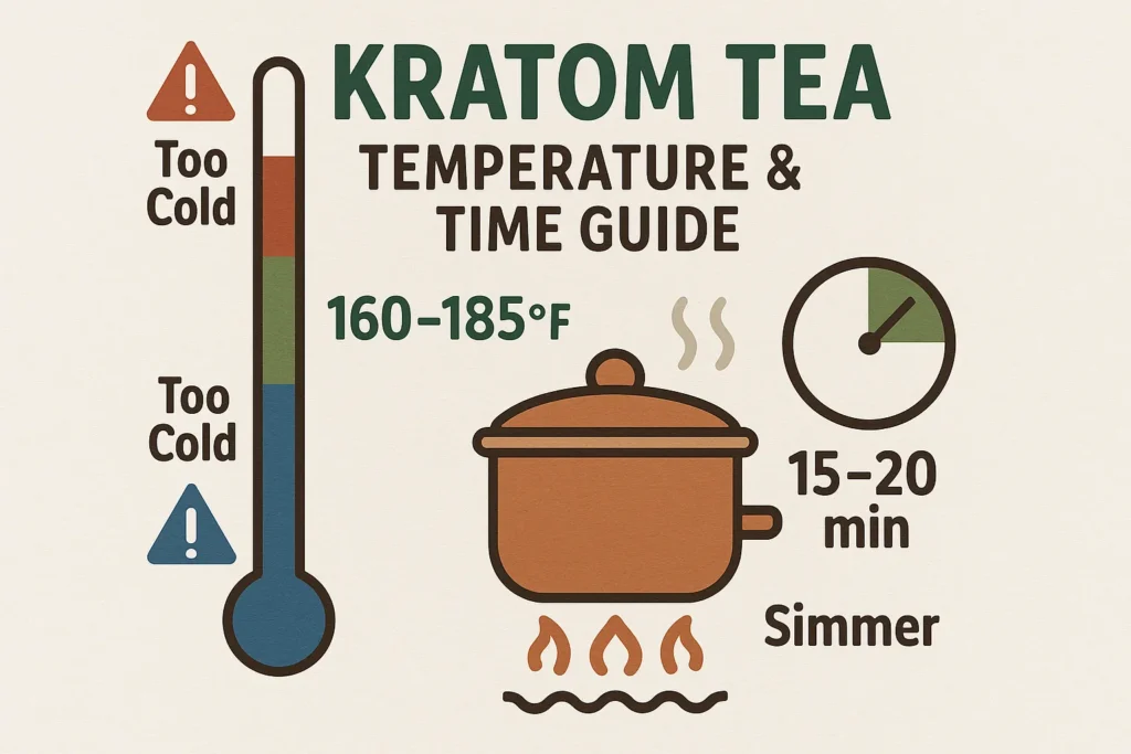 How To Make Kratom Tea For Smooth Effects and temprature guide