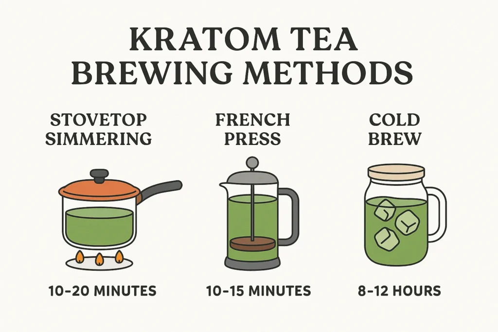 How To Make Kratom Tea For Smooth Effects brewing Method
