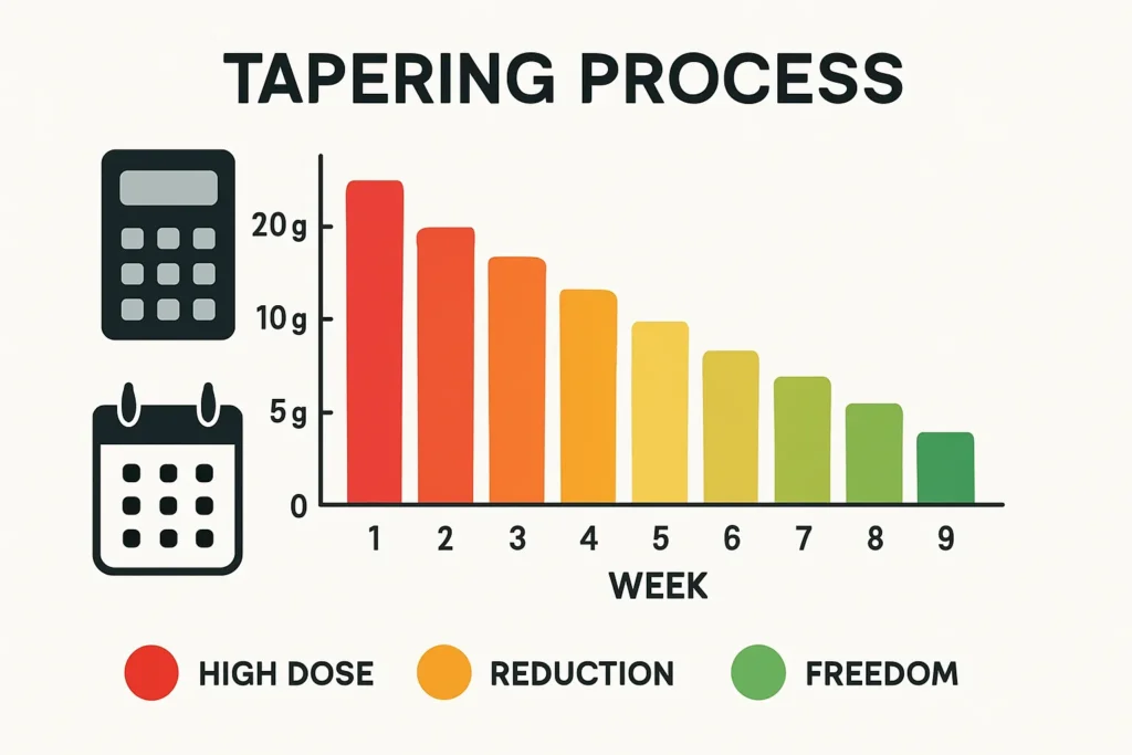 How To Quit Kratom timeline