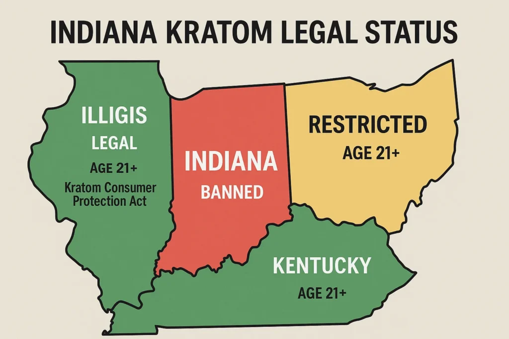 Indiana legal status about kratom