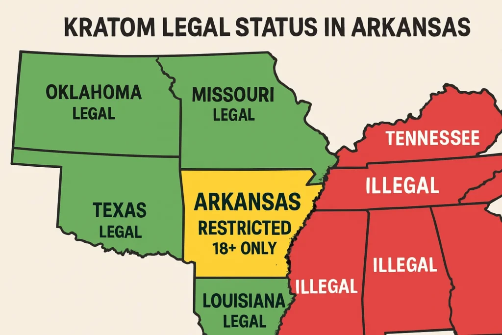 Is Kratom Legal In Arkansas. and other states