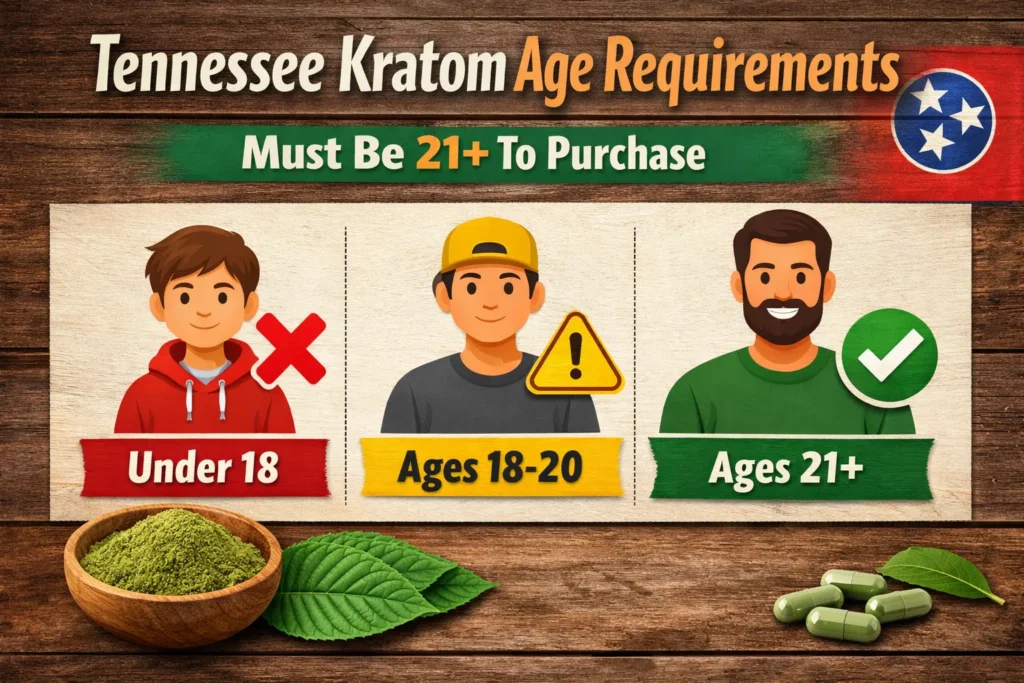 Is Kratom Legal In Tennessee and legal age to buy kratom