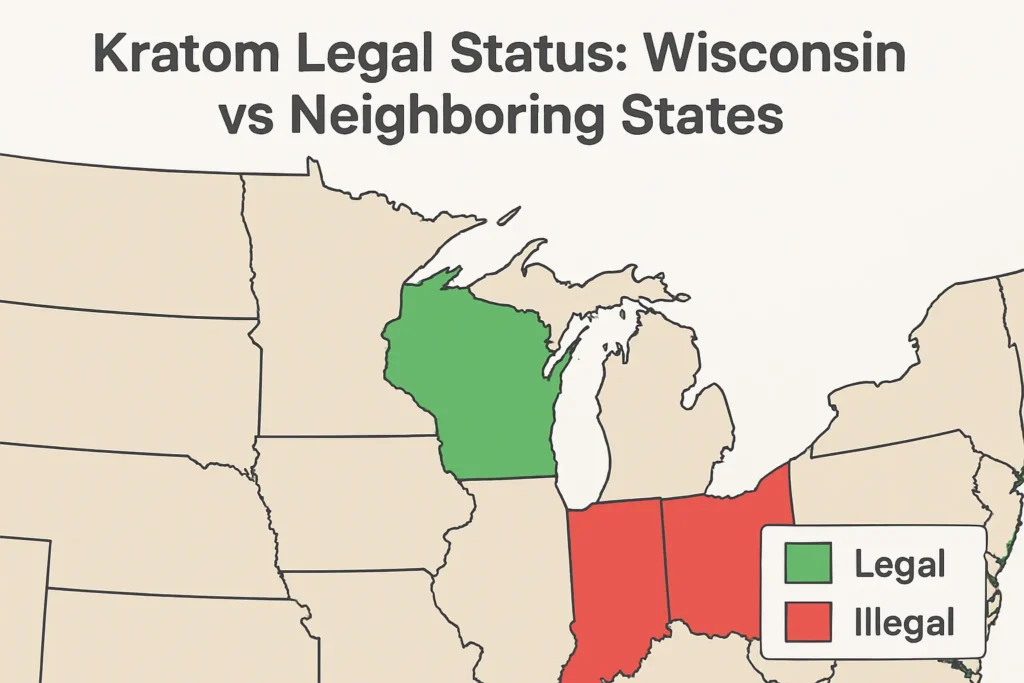 Is Kratom Legal In Wisconsin and other states