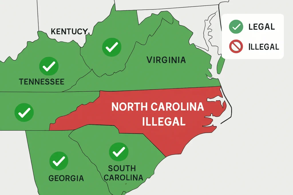 Is kratom legal in North Carolina and other states