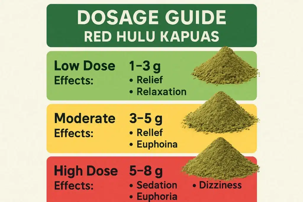 Red Hulu Kapuas Kratom and other strains