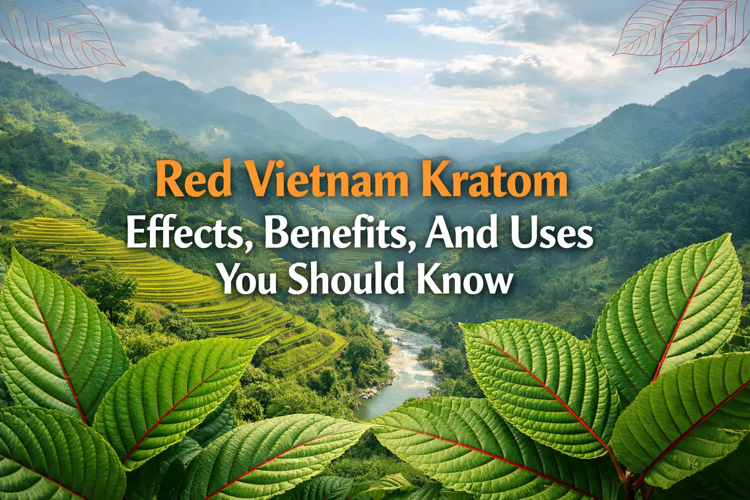 Red Vietnam Kratom Effects, Benefits, And Uses You Should Know